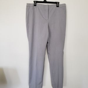 Reitmans dress pants nice Pearl gray size 16